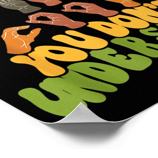 Sign Language - What Part Of Asl Don't You Underst ポスター (角)