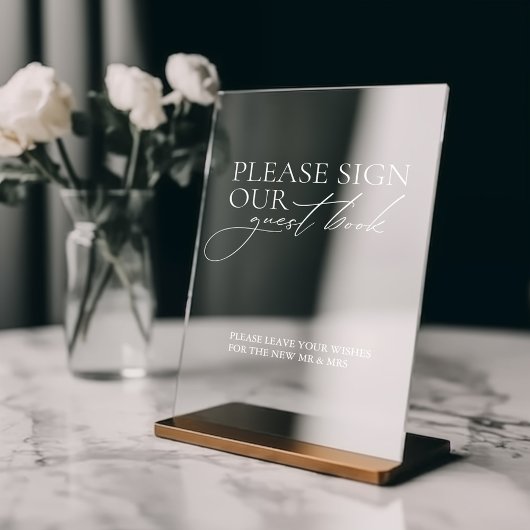 Sign Our Guest Book'結婚s Sign Window Stick ウィンドウサイン