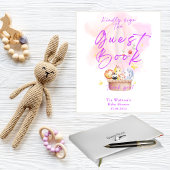 Sign the Guest Book Baby Animals Safari 台座サイン