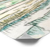 Signac's Tugboat the Pont Neuf，パリ ポスター (角)