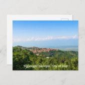 Signagi Sigghnaghi Georgia愛の街 ポストカード (正面/裏面)