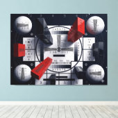 Signal 0249 キャンバスプリント (インサイチュ (ウッドフロア))