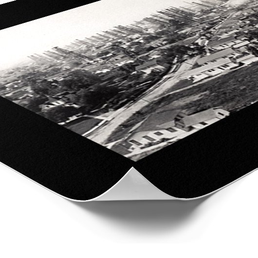 Signal Hill, CA油写真1923 ポスター (角)