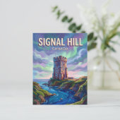 Signal Hill Canada ポストカード (スタンド正面)