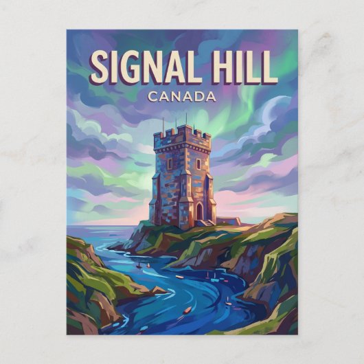 Signal Hill Canada ポストカード (正面)