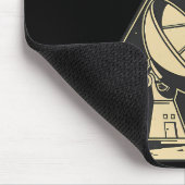 Signal Received - Custom Streamer Station Desk Mat マウスパッド (コーナー)