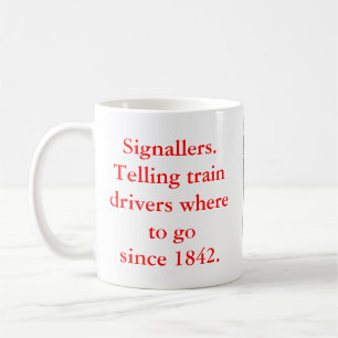 Signallersの大きいマグ コーヒーマグカップ