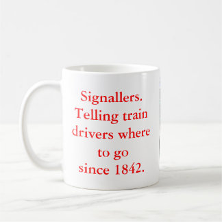 Signallersの大きいマグ コーヒーマグカップ