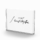 Signature by St. Theresa of Avila Heilige Theresa フォトブロック (右)