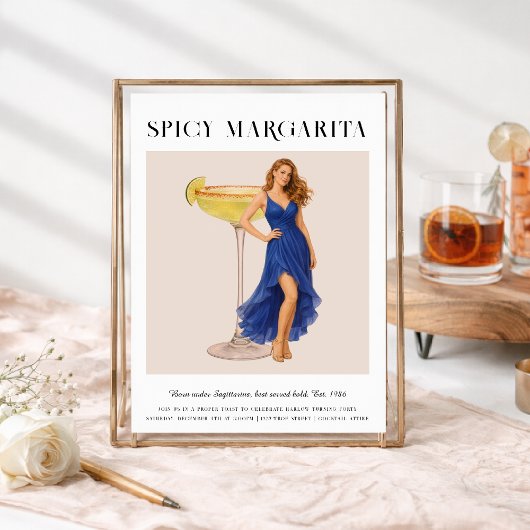 Signature Cocktail | いて座の誕生日 招待状