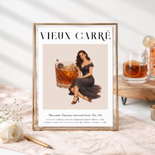 Signature Cocktail | やぎ座の誕生日 招待状