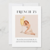 Signature Cocktail | Cancer Zodiac Birthday 招待状 (正面)