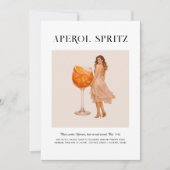 Signature Cocktail | Gemini Zodiac Birthday 招待状 (正面)