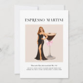 Signature Cocktail | Leo Zodiac Birthday 招待状 (正面)