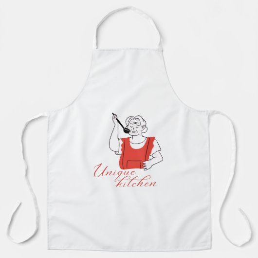 Signature Kitchen Apron – All Over Print Medium エプロン (正面)