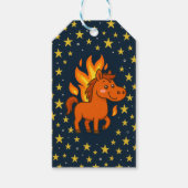 Signature Matte with a red horses ギフトタグ (正面)