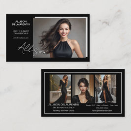 Signature Model Business Card | Mini Comp Cards 名刺