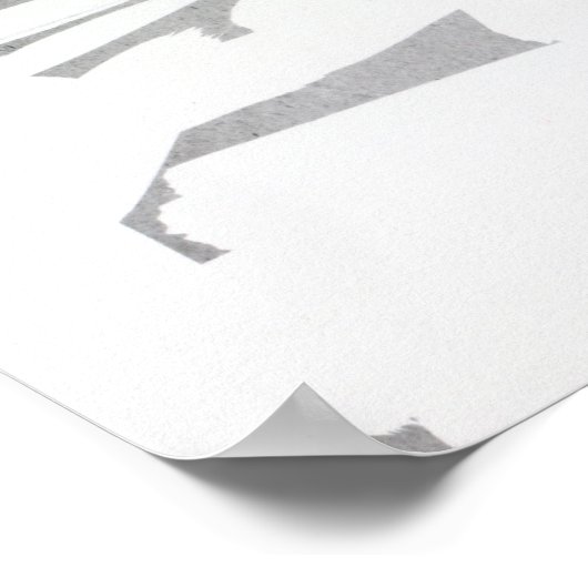 Signature of Emile Zola ポスター (角)