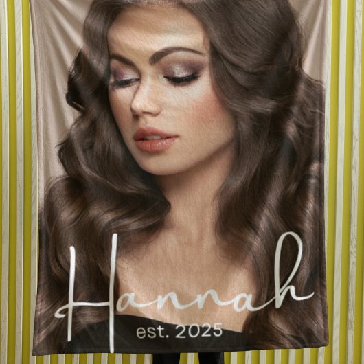 Signature Over Snapshot フリースブランケット