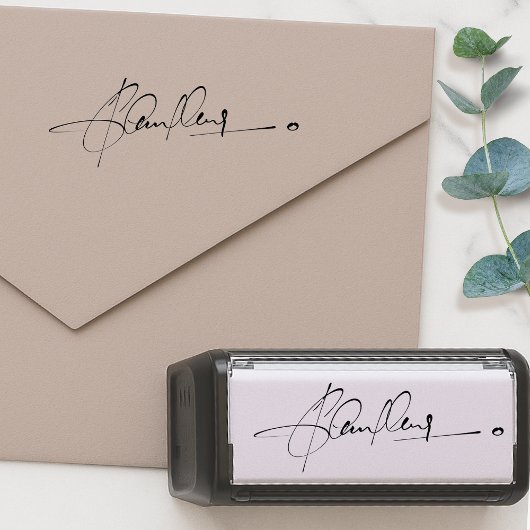 Signature Rubber Stamp | Your Handwriting Upload セルフインキングスタンプ