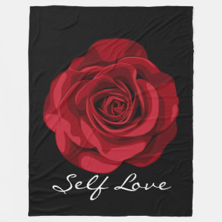 Signature Self Love Fleece Blanket フリースブランケット