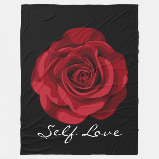 Signature Self Love Fleece Blanket フリースブランケット (正面)