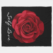 Signature Self Love Fleece Blanket フリースブランケット (正面(横))