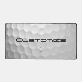 Signature Series 1 Personalized Golf Ball Gifts デスクマット