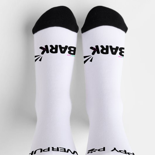 Signature socks - PUPPY POWER ソックス (上部)