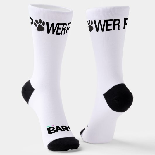 Signature socks - PUPPY POWER ソックス (傾斜あり)