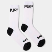 Signature socks - PUPPY POWER ソックス (右)