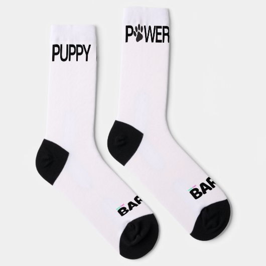 Signature socks - PUPPY POWER ソックス (右)