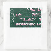 Signature Stripe Closure Sticker 02 長方形シール (バッグ)