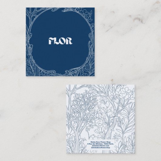 Signature Thank You Card Heaven Collection ノートカード (正面/裏面)