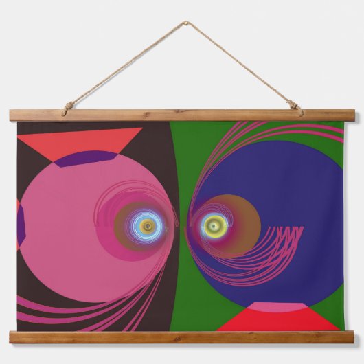 Signe des Poissons  吊り下げ型タペストリー (正面)