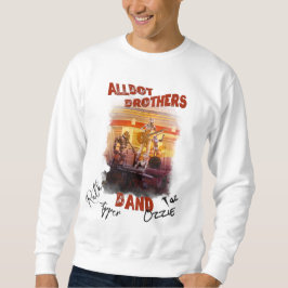 Signed Allbot BrothersバンドTシャツ スウェットシャツ