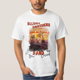 Signed Allbot BrothersバンドTシャツ Tシャツ