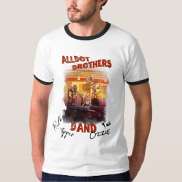 Signed Allbot BrothersバンドTシャツ Tシャツ
