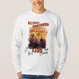 Signed Allbot BrothersバンドTシャツ Tシャツ