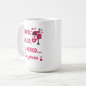 Signed, Sealed, Delivered Valentine's Coffee Mug コーヒーマグカップ (正面左)