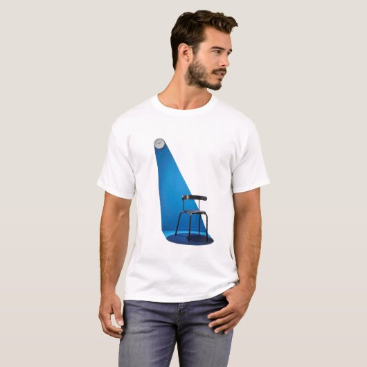 Signification de l'horloge et de la chaise   tシャツ (正面フル)