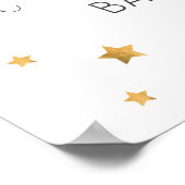 Signo de bienvenida de Póster Moon & Stars Boy ポスター (角)