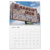 SIGNS FROM THE ROAD CALENDAR カレンダー (1月 2027)