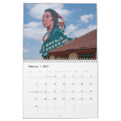 SIGNS FROM THE ROAD CALENDAR カレンダー (2月 2027)