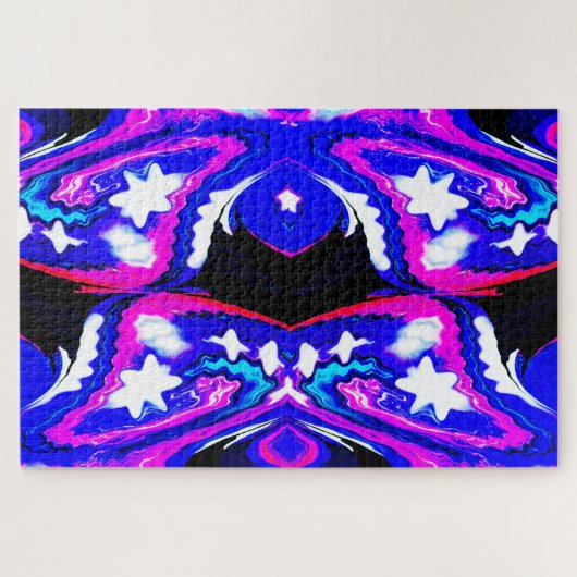 Signs of life in outer space art ジグソーパズル (横)