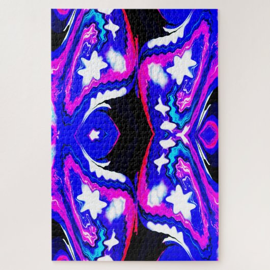 Signs of life in outer space art ジグソーパズル (縦)