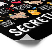 Signs That You Are Secretly A Cat  ポスター (角)