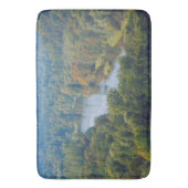 Sigulda Autumn in Picturesque Gauja River Valley バスマット (正面縦)