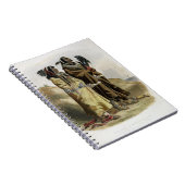 Sih-ChidaおよびMahchsi-Karehde、Mandanのインディアン、pla ノートブック (右側)