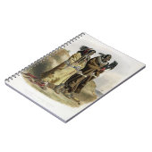 Sih-ChidaおよびMahchsi-Karehde、Mandanのインディアン、pla ノートブック (左側)